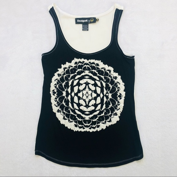 Desigual, Mandala Tank Top, Size XS - Picture 5 of 15